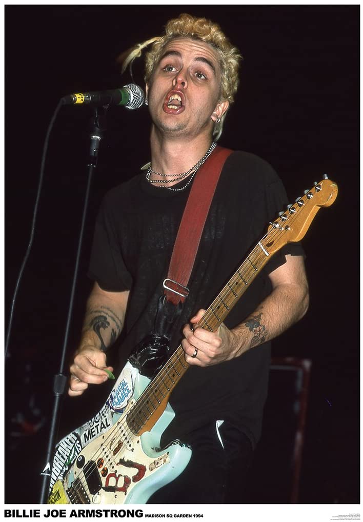 Green Day Billie Joe Armstrong 1994 Poster 40 - Real Groovy